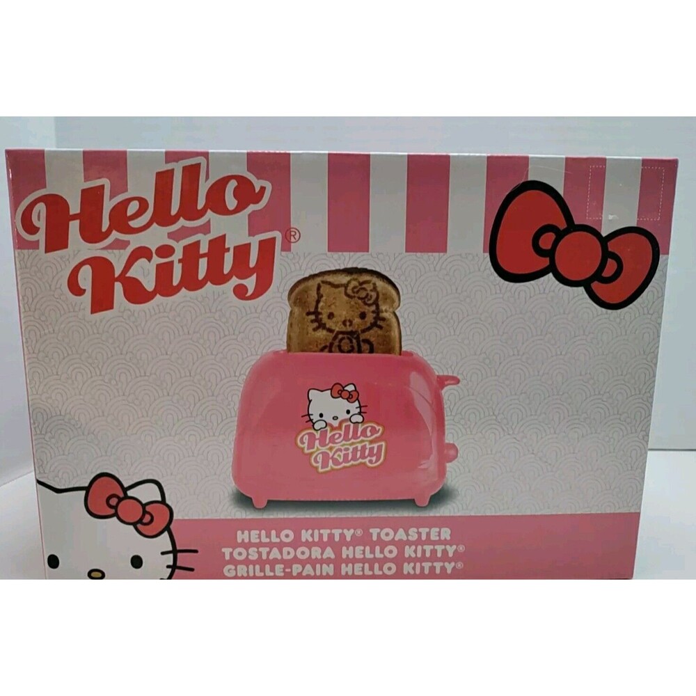 Hello Kitty Cool Touch Toaster Toasts Image On Bread New With Box